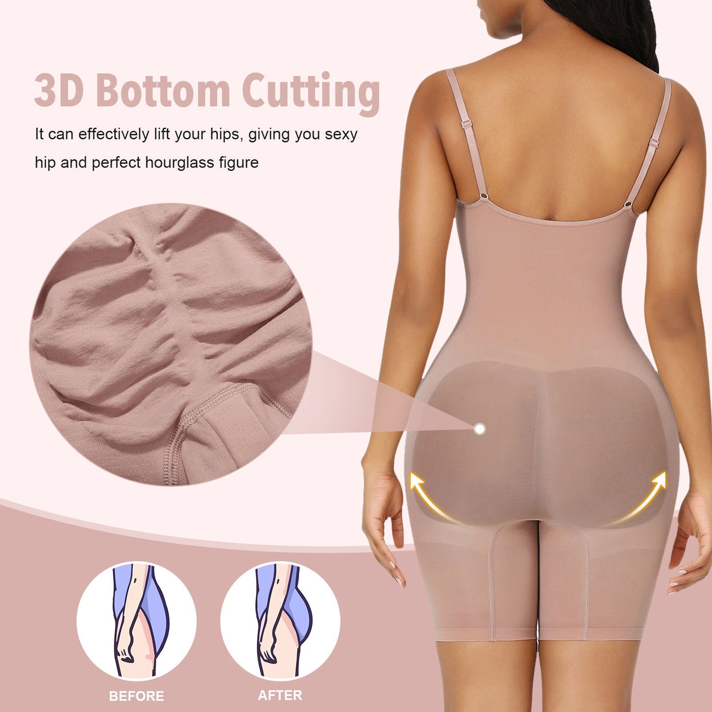 One-Piece Body Shaper and Sculpting. Corset Underwear.