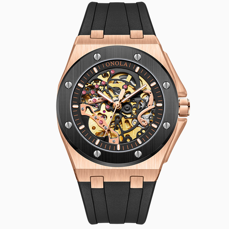 mechanical watch for men. waterproof