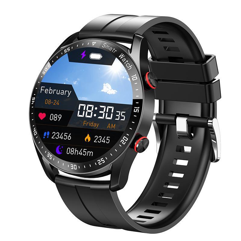 HW20 Smart Watch ECG+PPG Business Stainless Steel Strap 1.46 Large Screen Bluetooth Call Smart Watch