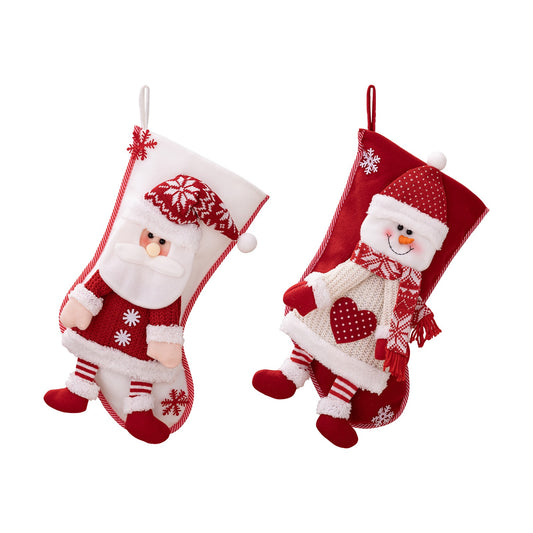 New Christmas Decorative Products Nordic Premium Christmas Stocking