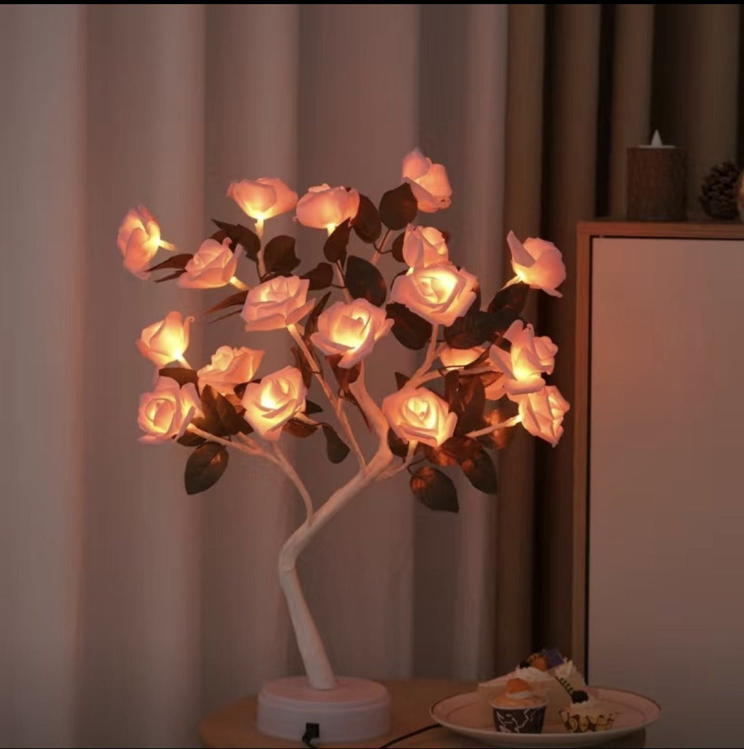 New LED Tree Light Sakura Light Rose Light Decorative Night Light