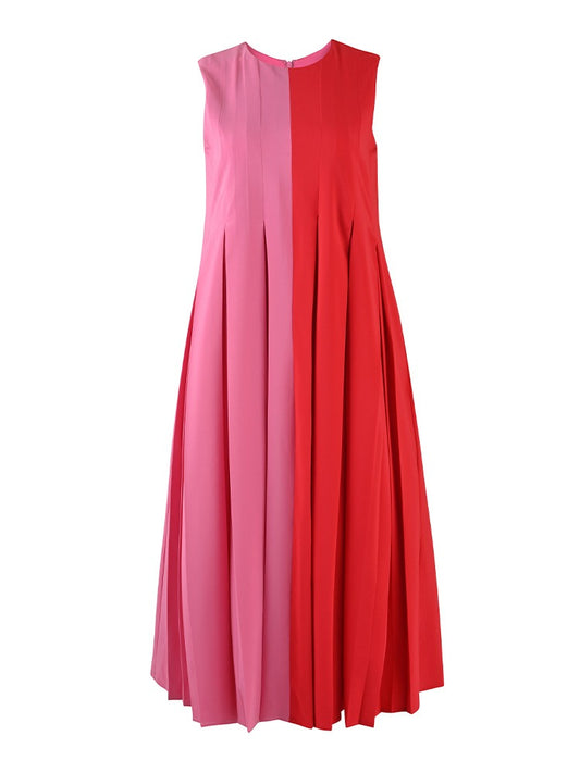 2025 Valentine's Day coded - Pink Contrast dress