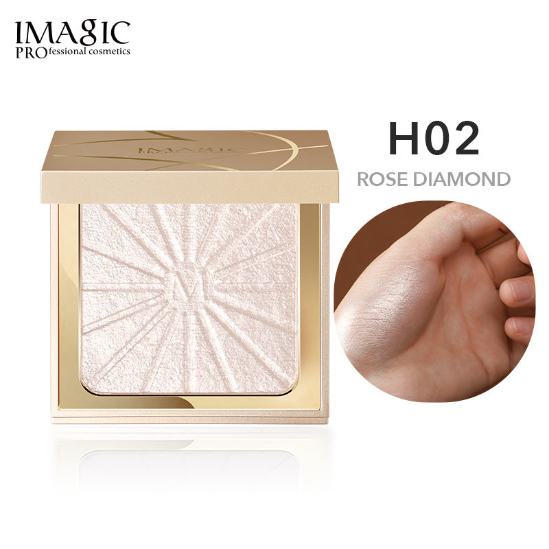 IMAGIC Monochrome Blush High Gloss Matte Vitality Pearlescent Natural Nude Makeup Three Dimensional Repair Compact And Portable