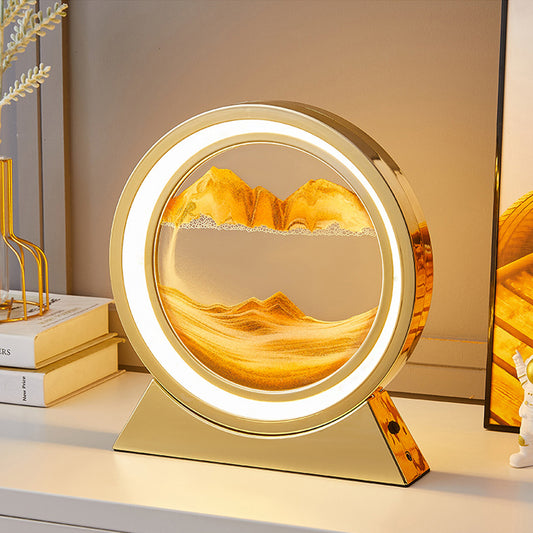 *New Christmas Gift Alert* - Creative Flow Sand Table Lamp Hourglass Ornament and Night Light