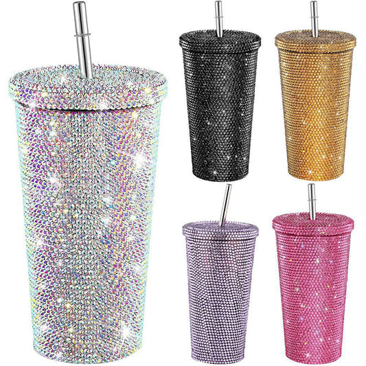 Diamond Insulated Cup Stickers Diamond Drink Cups Car Cups