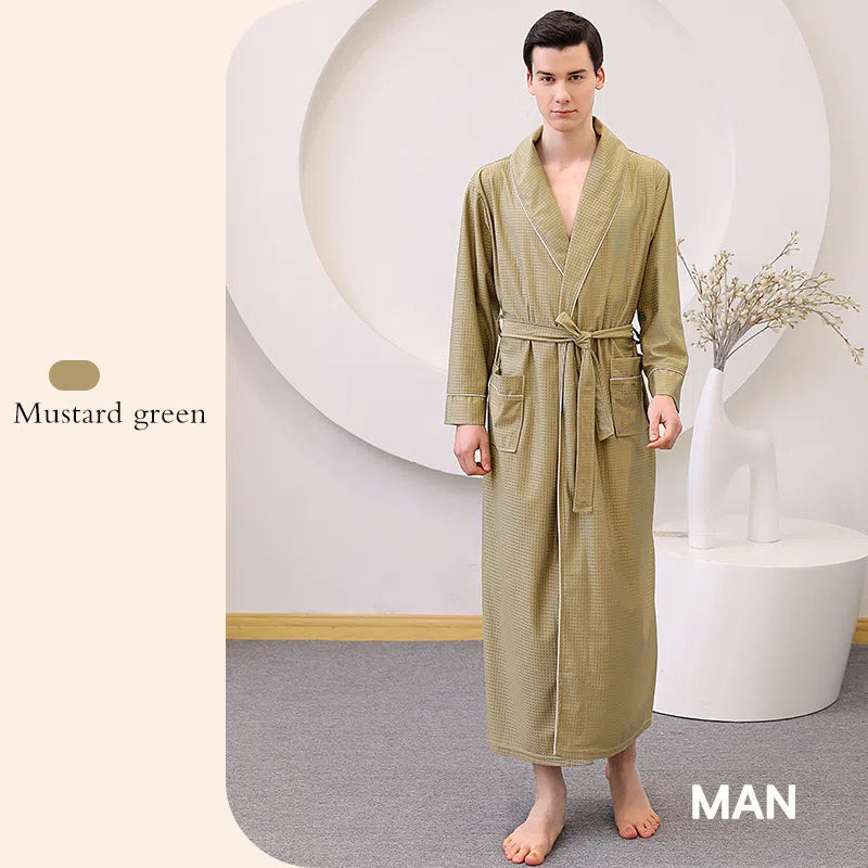 bathrobe with quick drying water absorption for couples