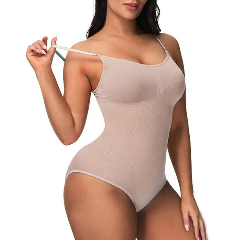 Body shaping one piece underwear with tummy control