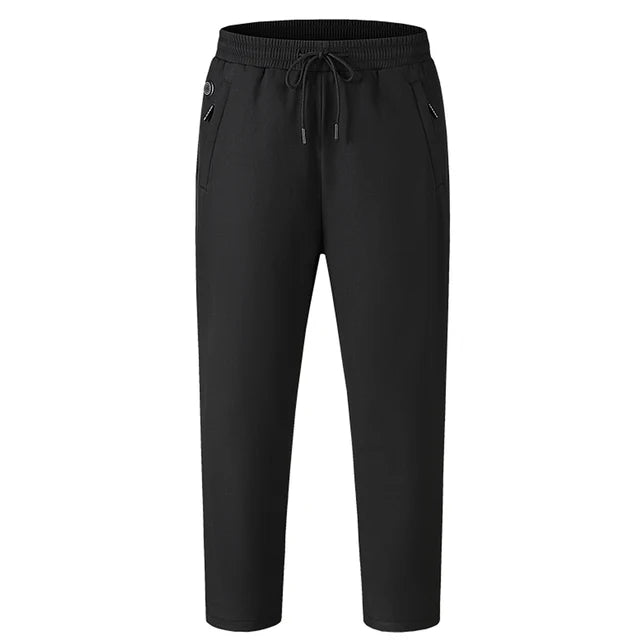 Intelligent heating pants for autumn windproof and warm electric heating USB/CD interface charging cotton pants