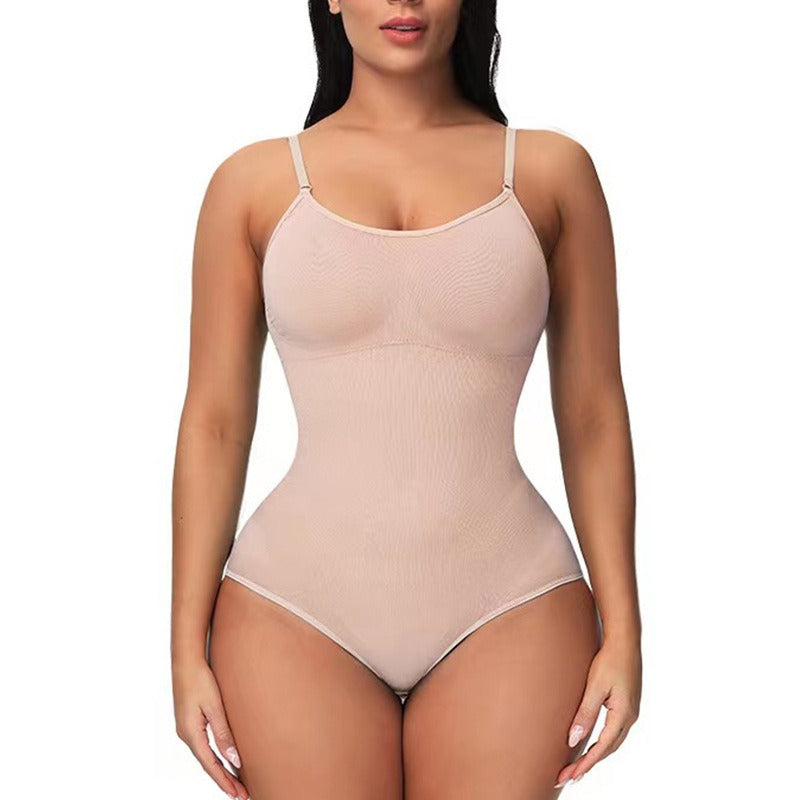 Body shaping one piece underwear with tummy control