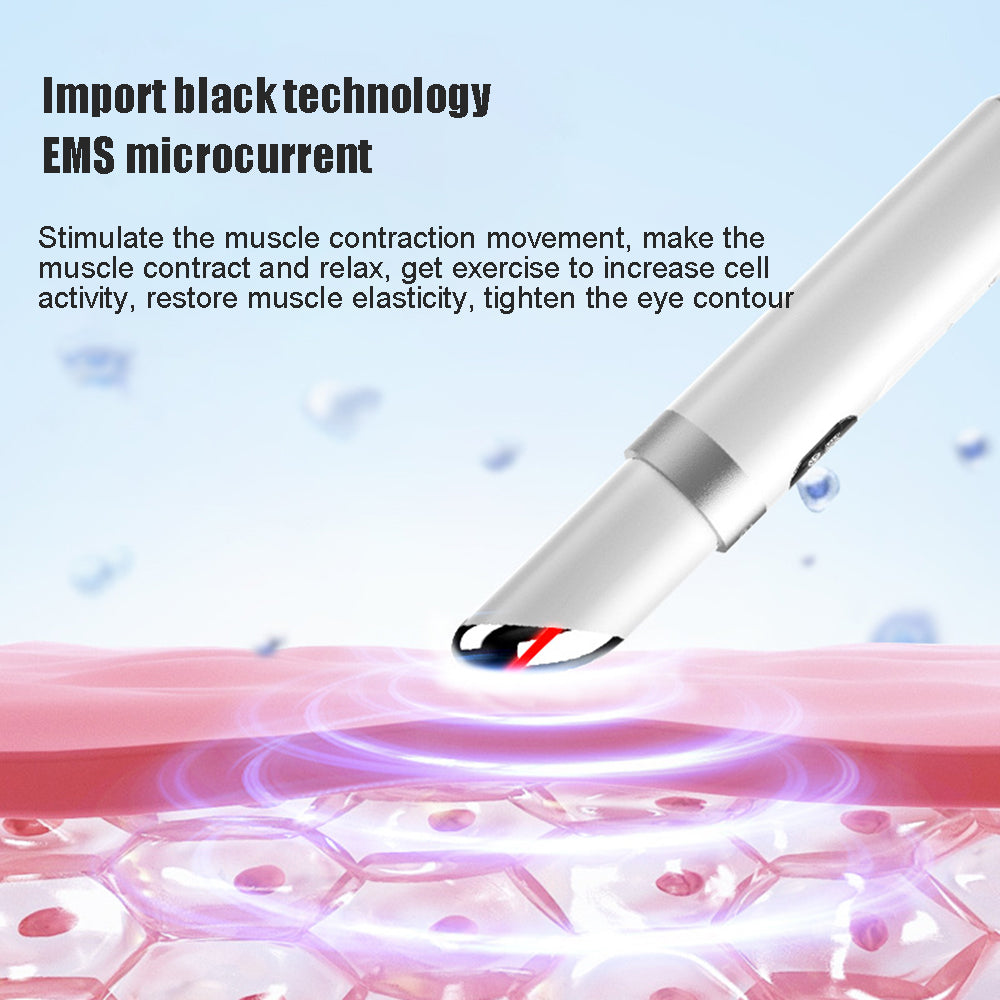 Beauty Eye Cream Massage Eye Care EMS Import Instrument Black Eye Circles Eye Bags Beauty Pen Electric Eye Beauty Instrument