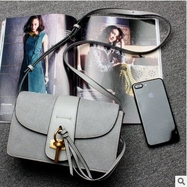 PU Leather Saddle Bag