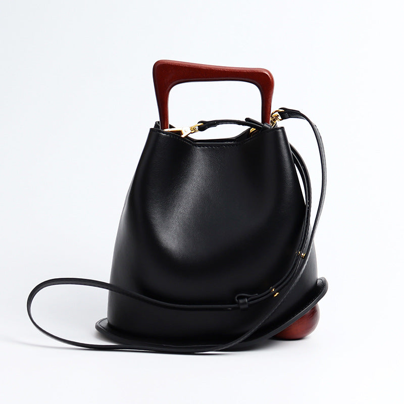 Bucket Bag with extra space and large handle for carry