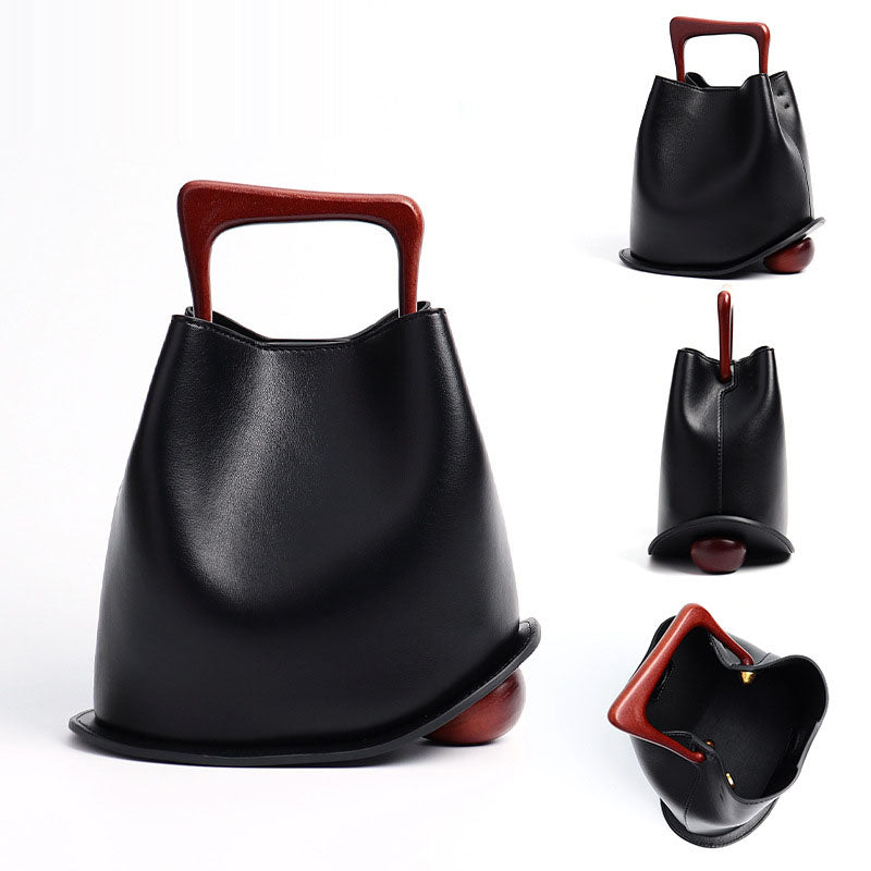 Bucket Bag with extra space and large handle for carry