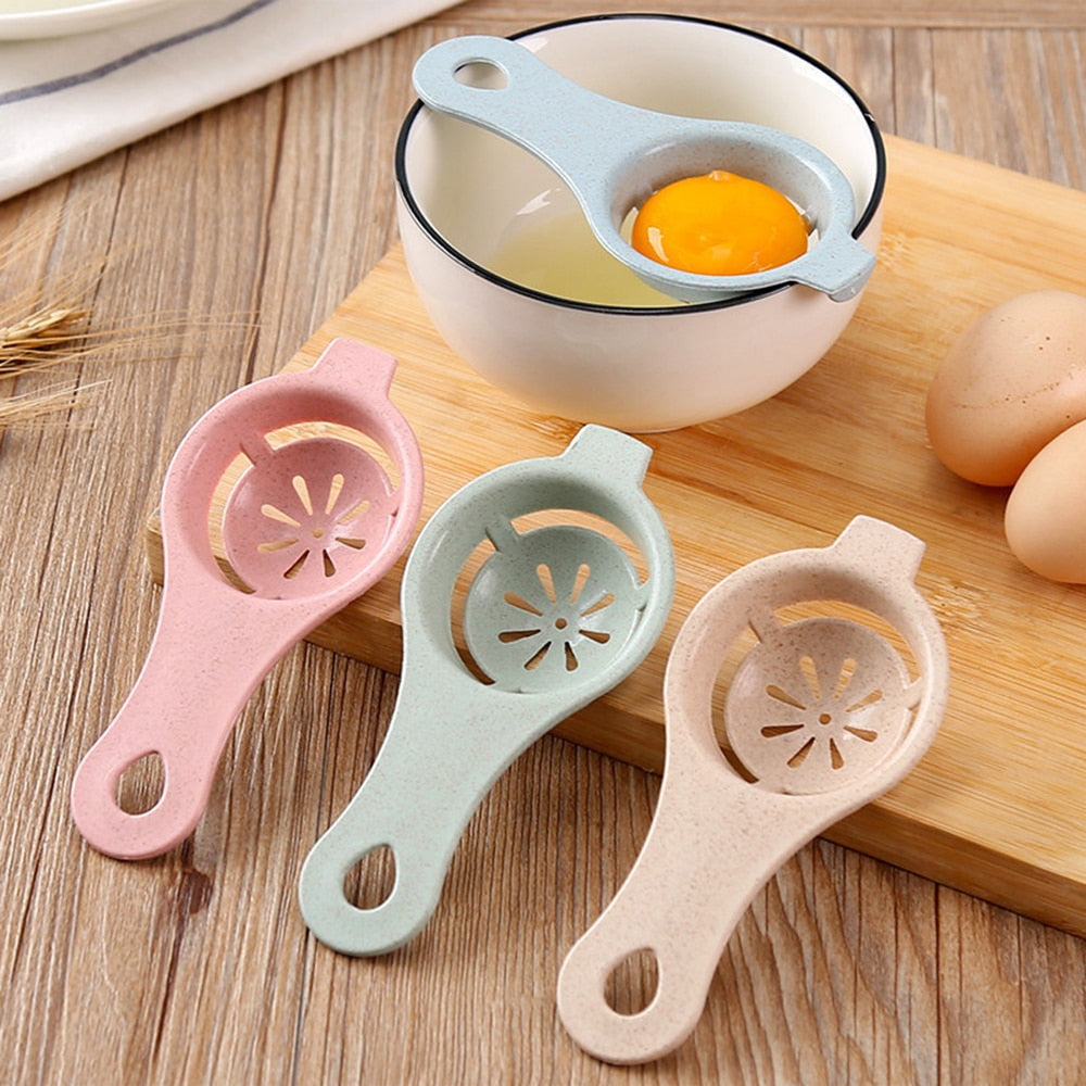 Dropship Kitchen Eggs Tool Egg Yolk Separator Food-grade Egg Divider Protein Separation Hand Eggs Gadgets Kitchen Accessories