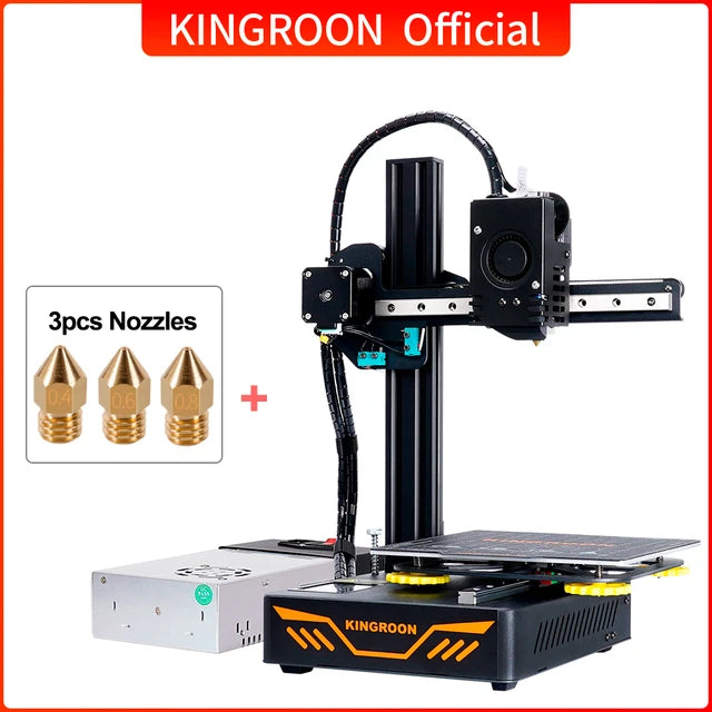 KINGROON KP3S 3D Printer High Precision Printing Upgraded DIY FDM 3d printer Kit Touch Screen KP3S Printing Size 180*180*180mm