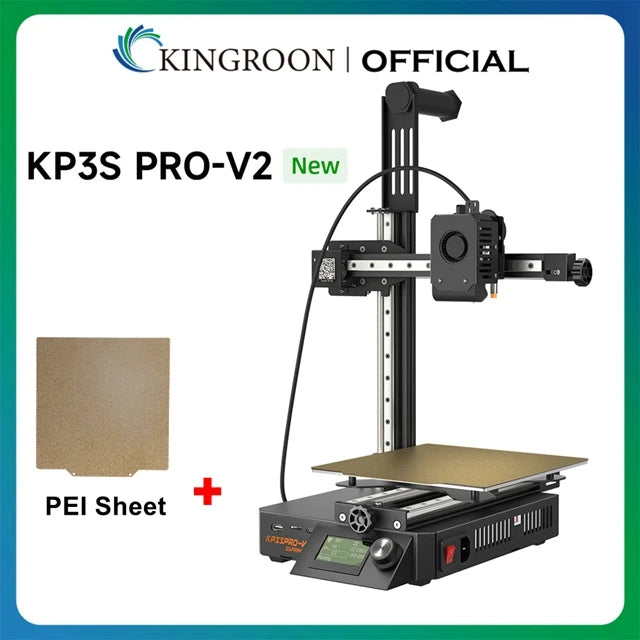 KINGROON KP3S 3D Printer High Precision Printing Upgraded DIY FDM 3d printer Kit Touch Screen KP3S Printing Size 180*180*180mm